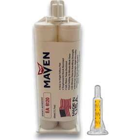 Maven Epoxy EA 6120 - Fast Set 120-Min Steel Filled-Medium Viscosity-Metallic Gray Epoxy-1:1 ratio on Sale