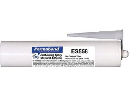 Permabond ES558 1-Part Heat-Cure Epoxy, Cartridge and Starter Kit Supply