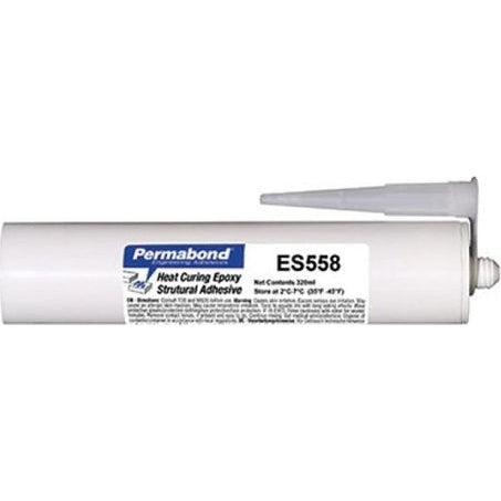 Permabond ES558 1-Part Heat-Cure Epoxy, Cartridge and Starter Kit Supply