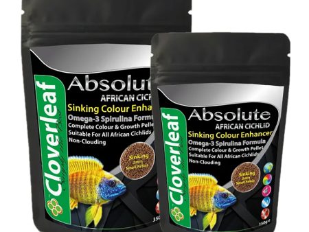 Cloverleaf Absolute African Cichlid Sinking Colour Diet Online