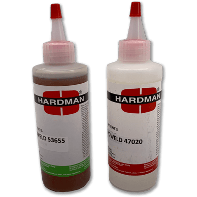 Hardman Striking Tool Epoxy - Epoweld 47020-53655 - Slow-Setting High Impact and Strength, great for golf club and striking tool repairs Online Sale