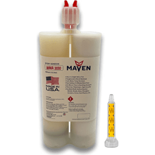 Maven MMA 3030 - Medium Set 15 minutes MMA Adhesive - Medium Viscosity White 1:1 ratio Fashion