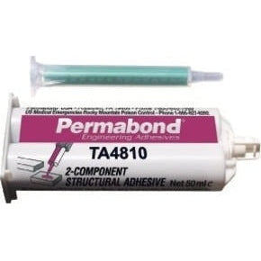 Permabond TA4810 Medium Set 10 - 15 min No-Primer Metal Acrylic Adhesive 50ml And 400ml Kit on Sale