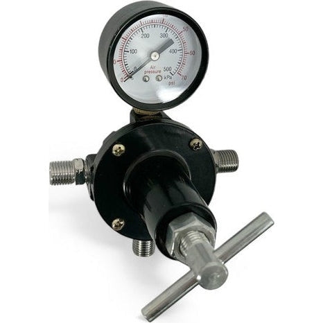 Pneumatic air pressure regulator kit with control valve and 70psi (500kPa) gauge assembly Sale