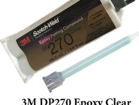 3M ScotchWeld DP270 Clear 60-Minute Electric&Thermal Resistant Epoxy Supply