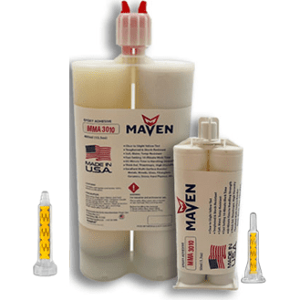 Maven MMA 3010 Acrylic - Medium Set 15-Min MMA Adhesive-Thick High Viscosity Beige-1:1 ratio For Sale