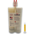 Maven Epoxy EA 660- Fast Set 60-Min Steel Filled-Medium Viscosity-Metallic Gray Epoxy-1:1 ratio For Discount