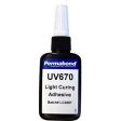 Permabond UV670 UV single part, fast curing, UV curable adhesive Cheap