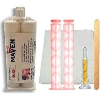 Maven Epoxy EA 505 - Fast Set 5-Min Epoxy-Thin-Medium Viscosity Translucent Clear-1:1 ratio Online Sale